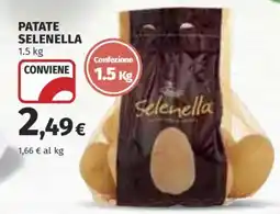 Ipercoop Patate Selenella offerta