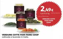 Ipercoop Verdure cotte Fior Fiore Coop offerta
