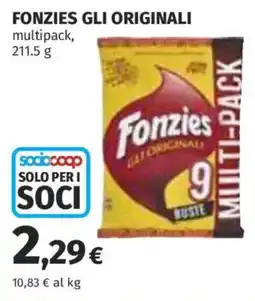 Ipercoop Fonzies gli originali offerta