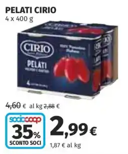 Ipercoop Pelati Cirio offerta