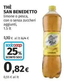 Ipercoop Thè San Benedetto offerta