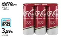 Ipercoop Coca Cola offerta