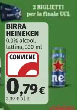 Ipercoop Birra Heineken offerta