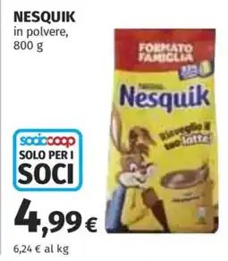 Ipercoop Nesquik in polvere offerta