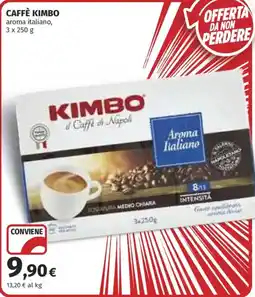 Ipercoop Caffè Kimbo Aroma Italiano offerta