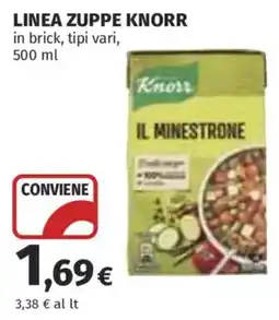 Ipercoop Knorr Il Minestrone offerta