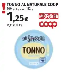 Ipercoop Tonno al naturale Coop offerta