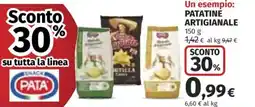 Ipercoop Patatine artigianale Pata offerta