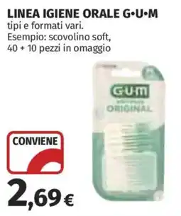 Ipercoop Scovolino soft G·U·M offerta
