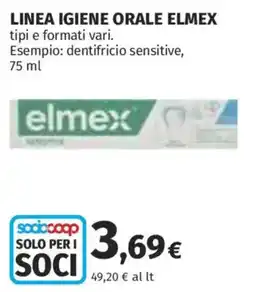 Ipercoop dentifricio elmex offerta
