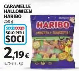 Ipercoop Caramelle Halloween Haribo offerta