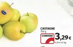 Ipercoop Castagne offerta