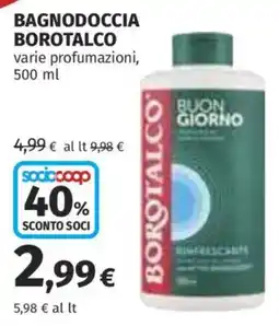Ipercoop Bagnodoccia Borotalco offerta