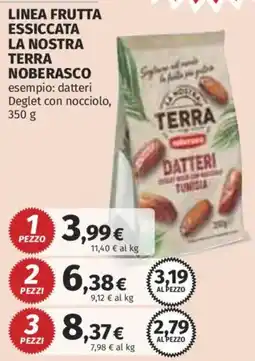 Ipercoop Datteri Deglet con nocciolo offerta