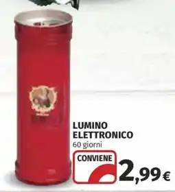 Ipercoop Lumino elettronico offerta