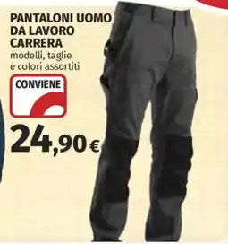 Ipercoop Pantaloni uomo da lavoro Carrera offerta