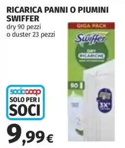 Ipercoop Ricarica panni o piumini Swiffer offerta