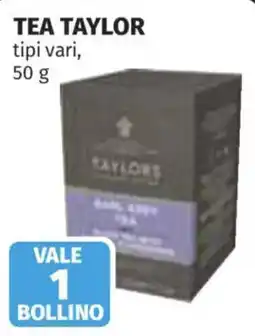 Ipercoop Tea Taylor offerta