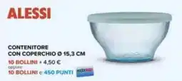 Ipercoop Contenitore Alessi con coperchio offerta