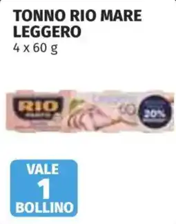 Ipercoop Tonno Rio Mare Leggero offerta