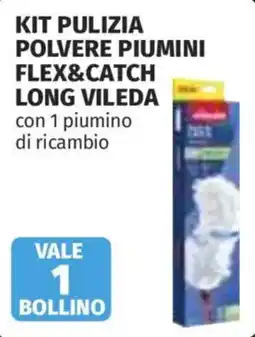 Ipercoop Kit pulizia polvere piumini Flex&Catch Long Vileda offerta
