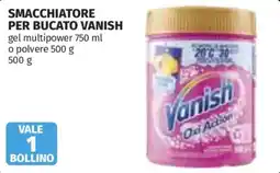 Ipercoop Smacchiatore per bucato Vanish offerta