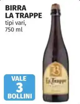 Ipercoop Birra La Trappe offerta