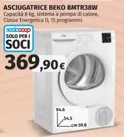 Ipercoop Asciugatrice Beko BMTR38W offerta