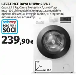 Ipercoop Lavatrice Daya offerta