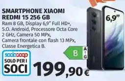 Ipercoop Smartphone Xiaomi Redmi 15 offerta