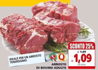Il Gigante Arrosto Di Bovino Adulto offerta