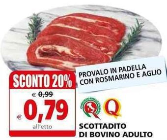 Il Gigante Scottadito Di Bovino Adulto offerta