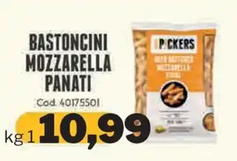 Bastoncini mozzarella panati Pickers