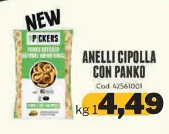 Pickers anelli cipolla con panko