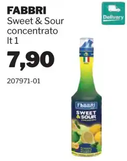 GrosMarket Fabbri Sweet & Sour concentrato offerta