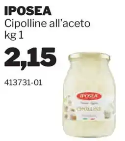 GrosMarket Iposea Cipolline all'aceto offerta