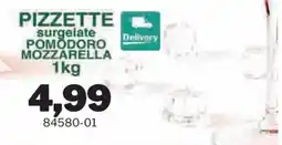 GrosMarket Pizzette surgelate Pomodoro Mozzarella offerta