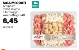 GrosMarket Antipasto misto salame e formaggio offerta