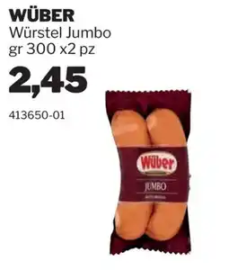 GrosMarket Wüber Würstel Jumbo offerta