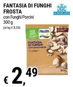 Tre Valli Supermercato Fantasia di funghi Frosta offerta