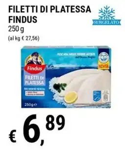 Tre Valli Supermercato Filetti di platessa Findus offerta