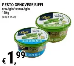 Tre Valli Supermercato Pesto genovese Biffi offerta