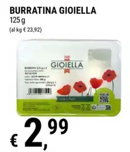 Tre Valli Supermercato Burratina Gioiella offerta