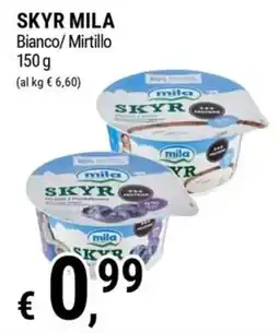 Tre Valli Supermercato Skyr mila Bianco / Mirtillo offerta
