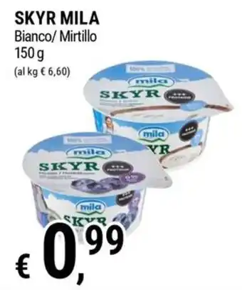 Skyr mila Bianco / Mirtillo
