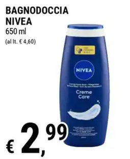Tre Valli Supermercato Bagnodoccia Nivea Creme Care offerta