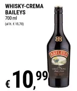 Tre Valli Supermercato Whisky-crema Baileys offerta