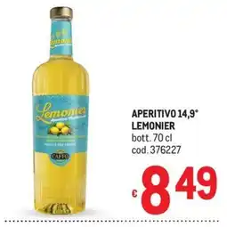 Metro Aperitivo Lemonier offerta