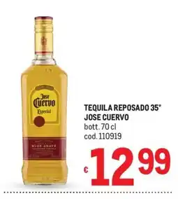Metro Tequila Reposado Jose Cuervo offerta