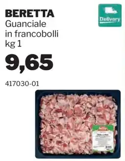 GrosMarket Beretta guanciale in francobolli offerta